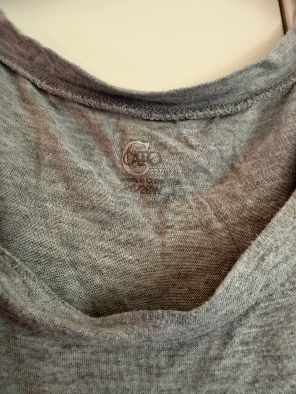 Cato Short-Sleeve Women’s Tee — Fearfully & Wonderfully Made 26/28W - Picture 3 of 3